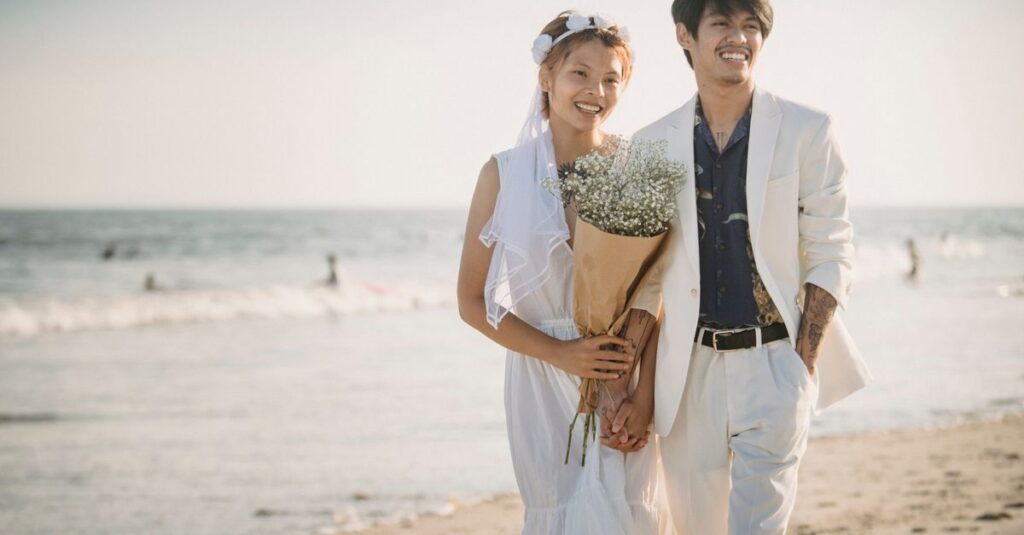 成婚したカップルのイメージ