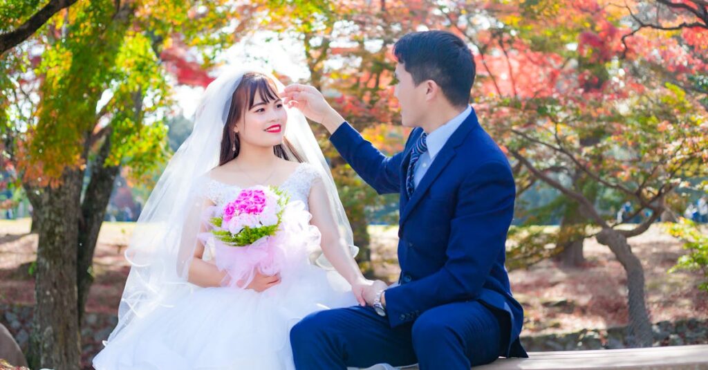 成婚したカップルのイメージ